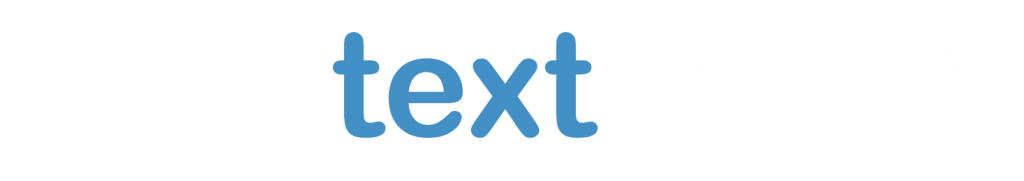 Easy Text Check Logo